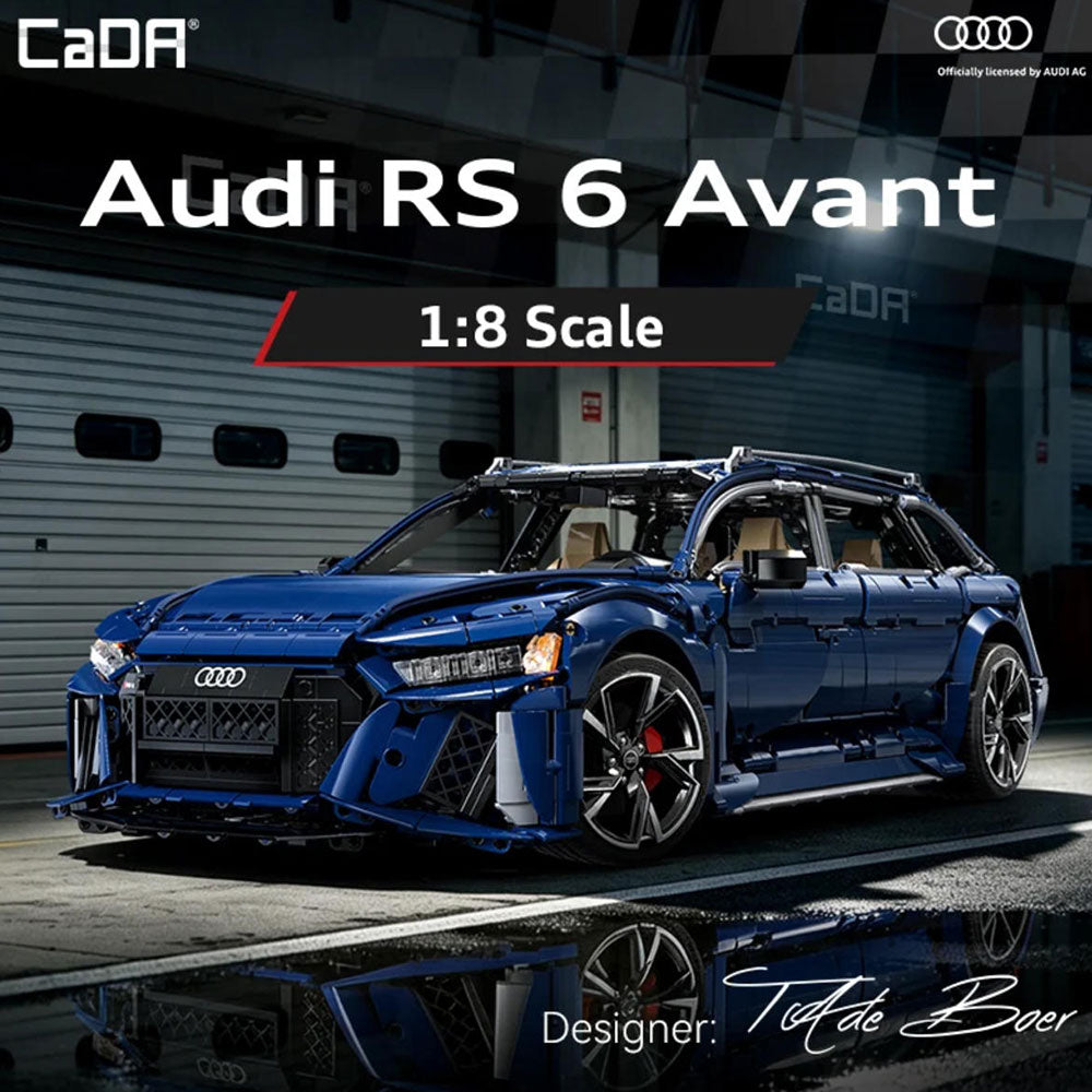 CaDA Master Audi RS6 Avant 1:8 Rennwagen C61515W