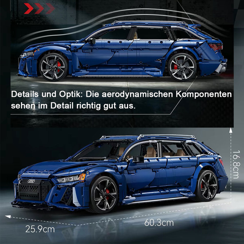 CaDA Master Audi RS6 Avant 1:8 Rennwagen C61515W