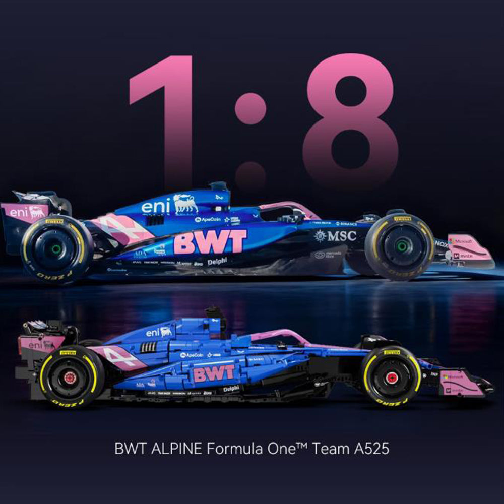 CaDA F1 BWT ALPINE Formel 1 TEAM A525 Rennauto C64012W