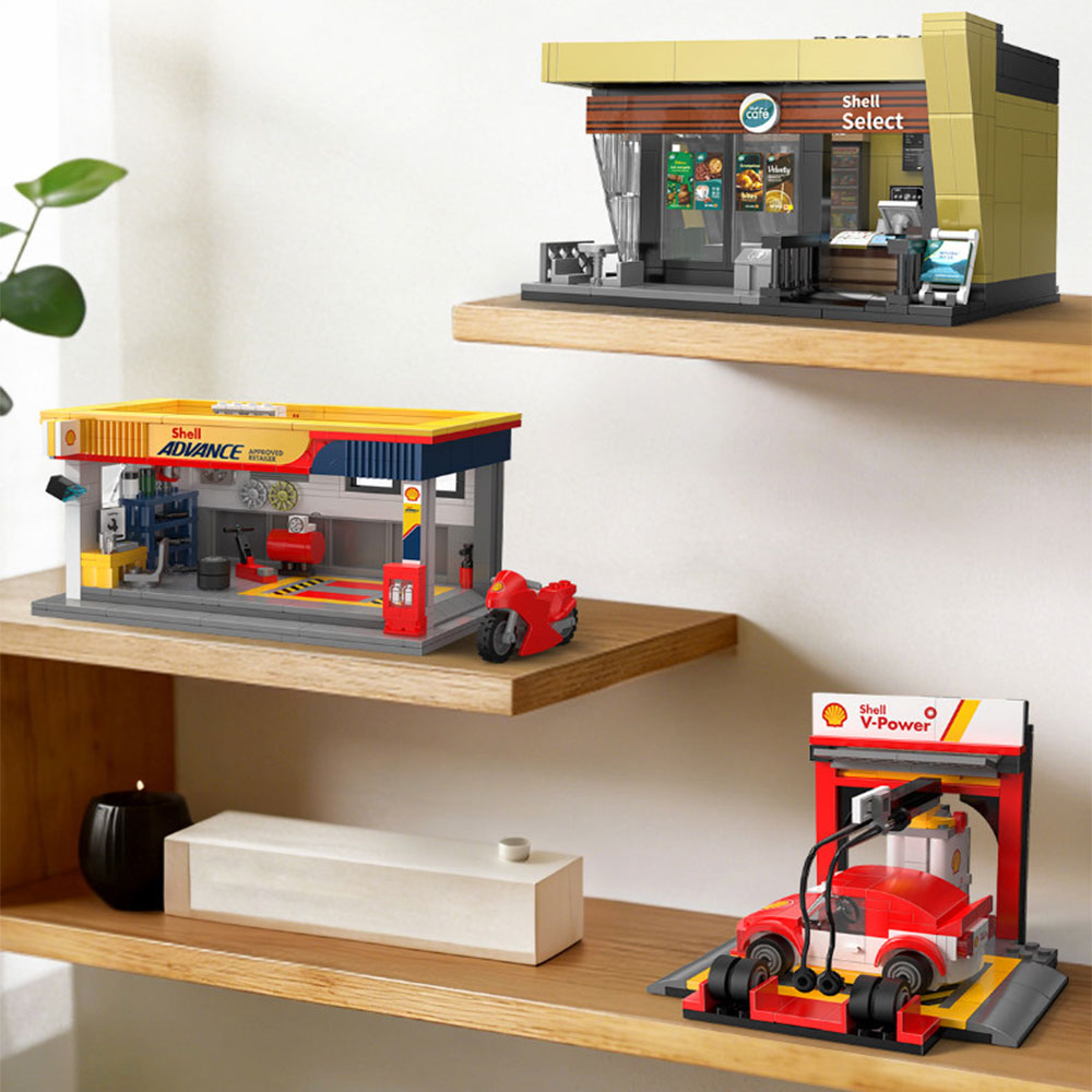 CaDA Shell Café, Reparaturwerkstatt, Wartungsstation, C66033, C66034, C66035