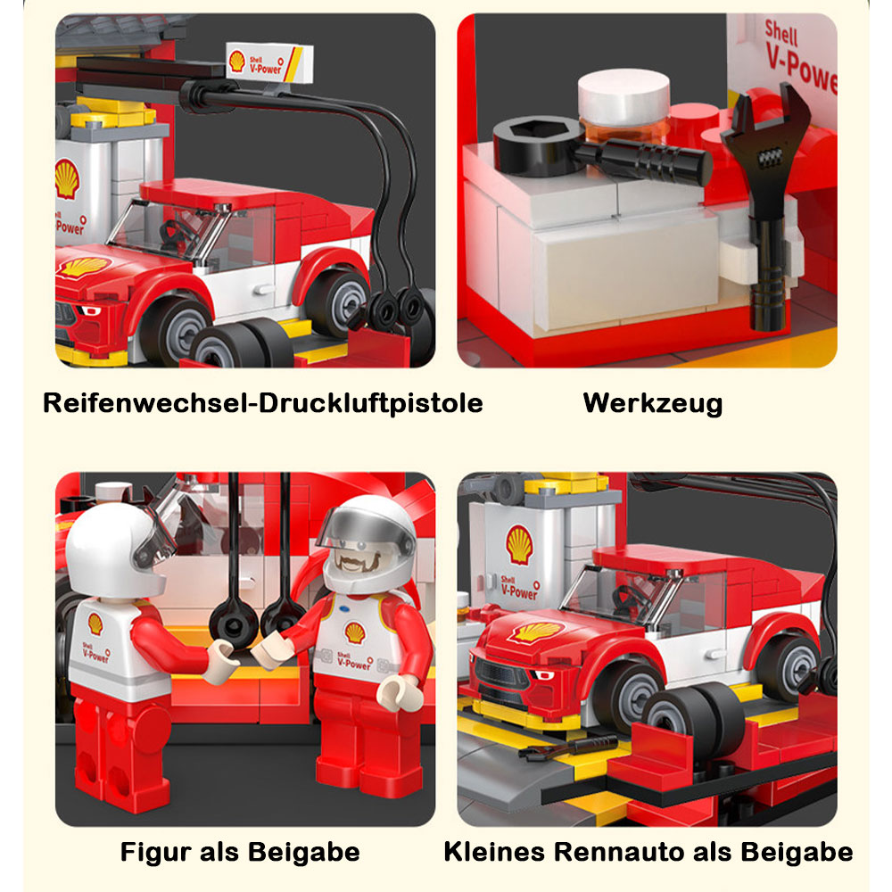 CaDA Shell Café, Reparaturwerkstatt, Wartungsstation, C66033, C66034, C66035